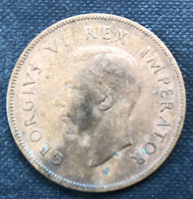 PENNY 1940 NO STAR AFTER DATE UNION OF SOUTH AFRICA