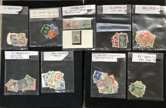 Stamps 17 Packets