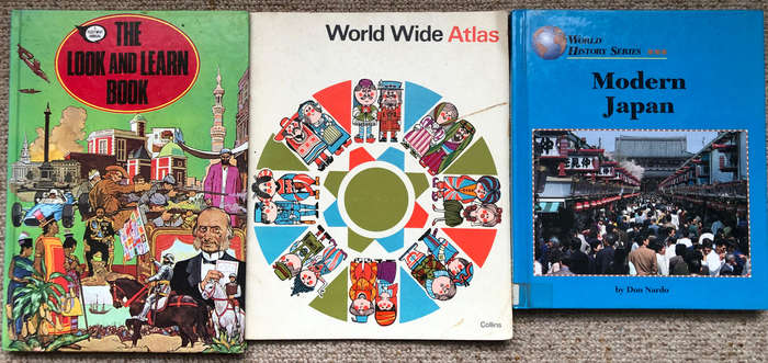 Modern Japan by Don Nardo The Look and Learn Book A Fleetway Annual World Wide Atlas by Collins