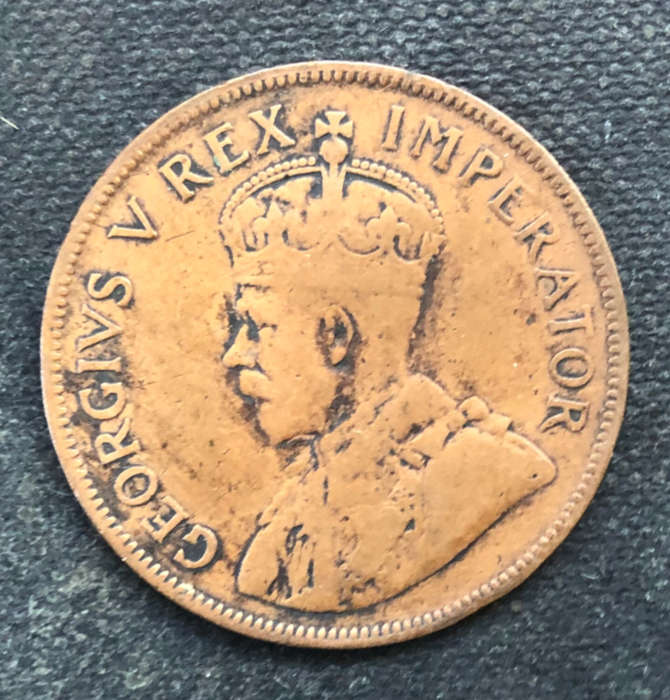 PENNY 1927 UNION OF SOUTH AFRICA