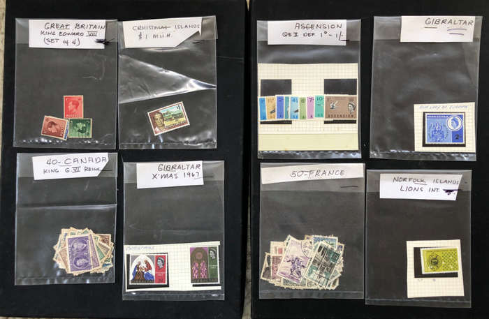 Stamps 17 Packets