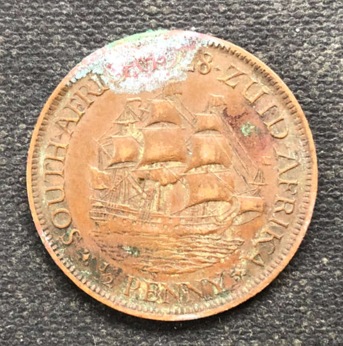 HALF PENNY 1928 UNION OF SOUTH AFRICA