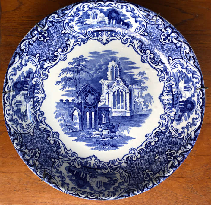 GEORGE JONES & SONS LARGE ABBEY BOWL 1790 circa 1901