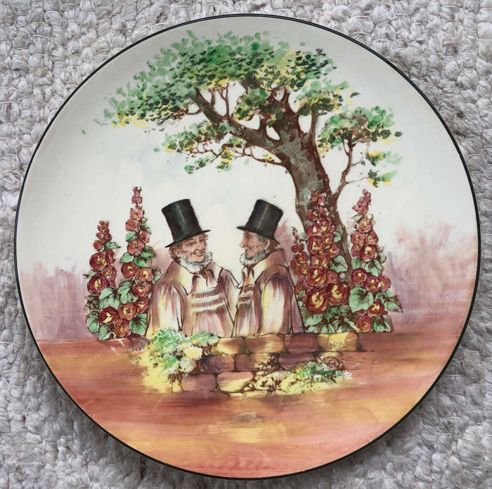 ROYAL DOULTON ZUNDAY ZMOCKS SERIESWARE CHARGER 38,5cm DIAMETER
