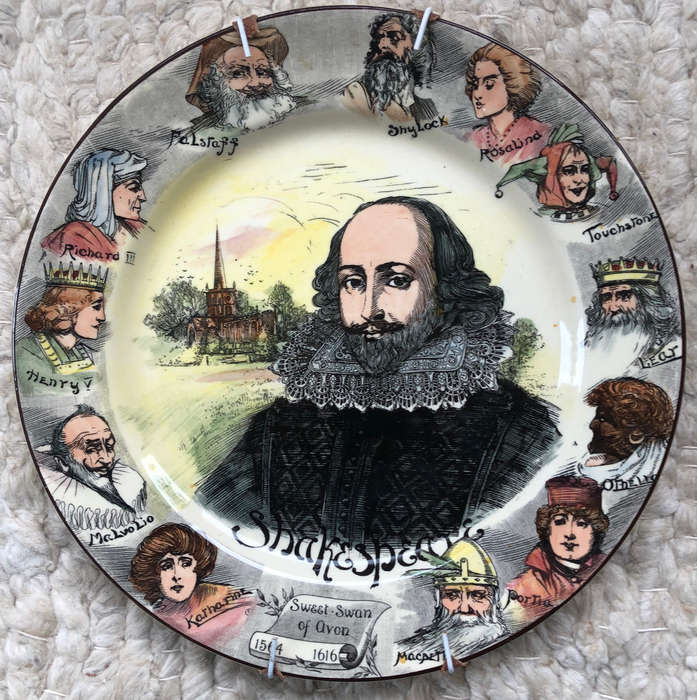 ROYAL DOULTON SHAKESPEARE SERIESWARE PLATE