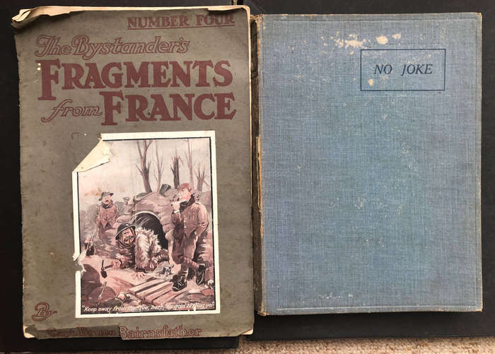 Fragments from France by Capt. Bruce Bairnsfather No Joke by Crascredo 1929 First Edition