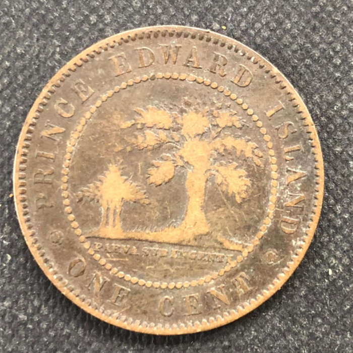 CANADA 1871 PRINCE EDWARD ISLAND  ONE CENT