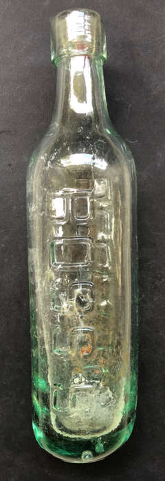 ROSS'S BELFAST GINGER ALE TORPEDO BOTTLE CIRCA 1900