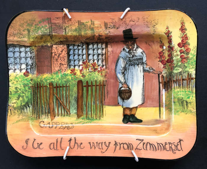 ROYAL DOULTON GAFFERS SERIESWARE PIN TRAY D4210