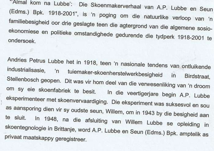 Almal Kom Na Lubbe