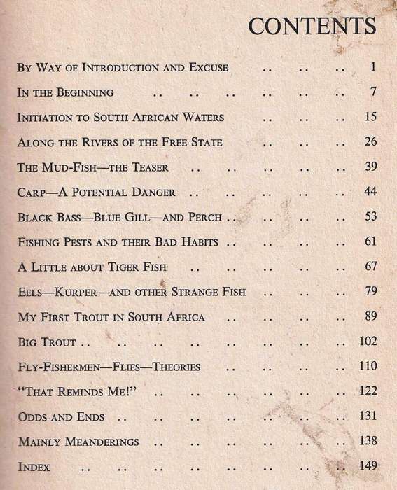 Angling Adventures in South Africa  --  J H Yates