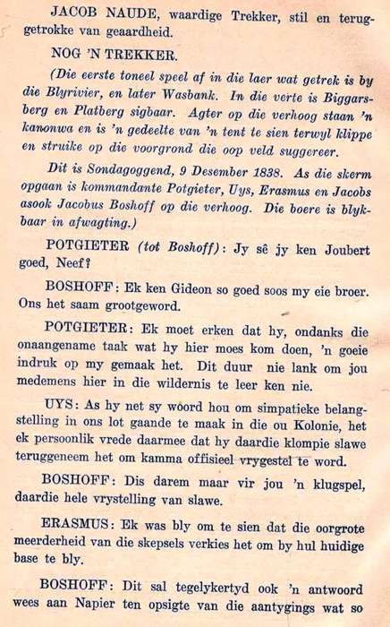 Bakens  --  Gedramatiseerde Mylpale Uit die Groot Trek  --  J R L van Bruggen