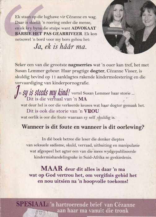 Ek wil he jy moet weet  --  Susan Lemmer (Adv Barbie se Ma)