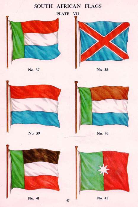 Flags over South Africa  ---   R Gerard