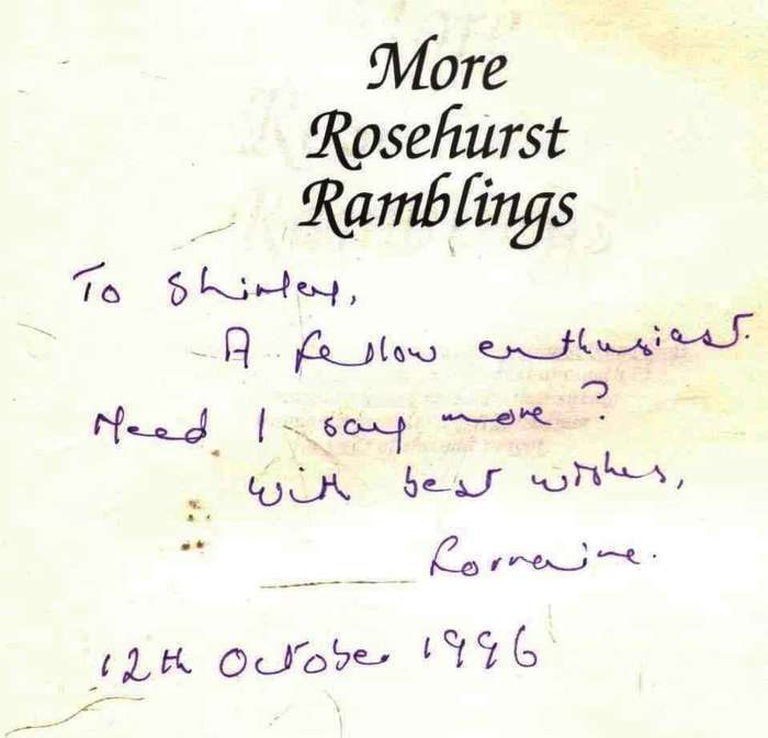 More Rosehurst Ramblings  --  Lorraine Kettley  --  Signed