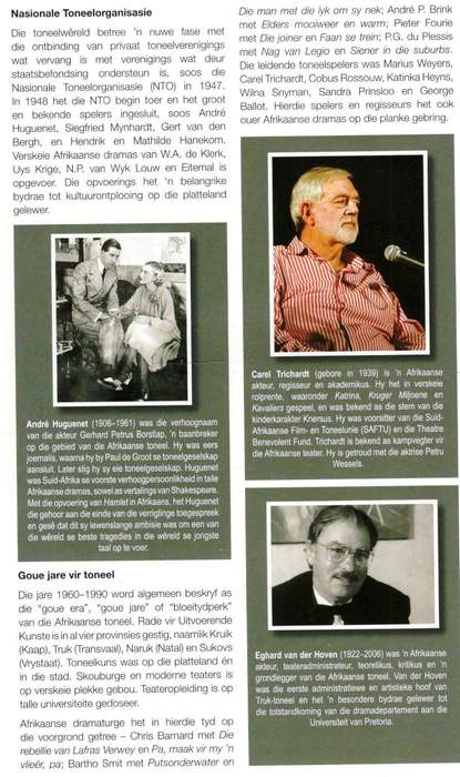 TAALPIONIERS  ---  Danie Langer en Dawie du Plessis