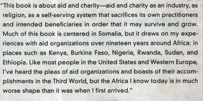 The Road to Hell --  The Raving Effects of Foreign Aid and International Charity