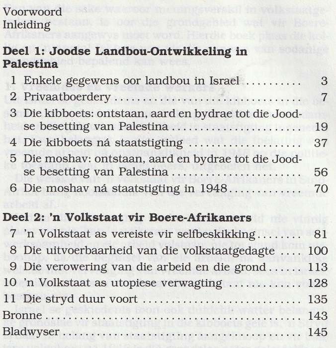 'n Volkstaat vir Boereafrikaners  --   C J Jooste