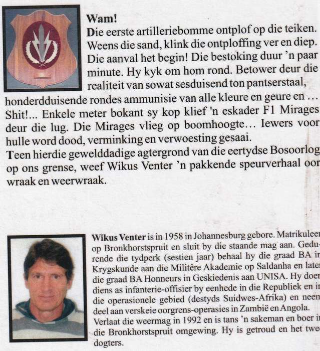 falco  --  Bosoorlogroman  --  Wikus Venter