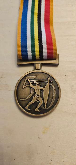 MK Military Veterans 50th Anniversary Medal