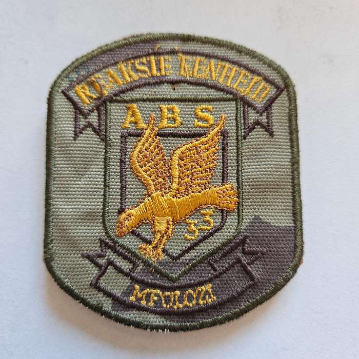 SAP Reaction Unit Mfolozi Camo Badge