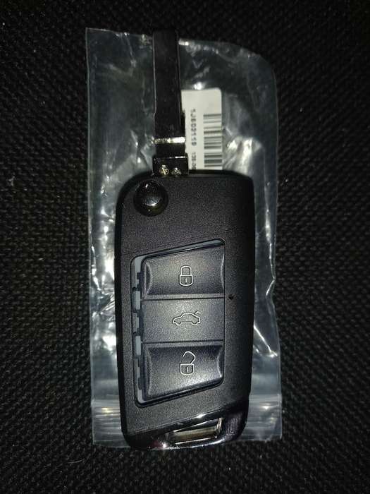 3 Buttons Flip Remote Key Fob Case Shell For VW