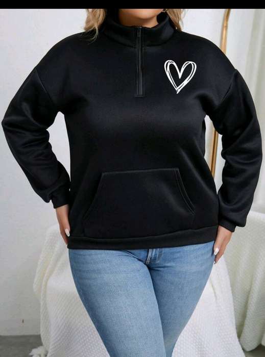 Black Sweatshirt:  1XL
