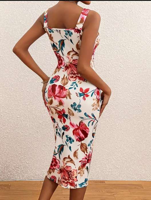 Printed Dress: Large