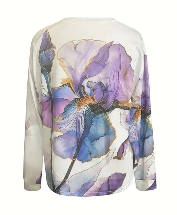 Floral Long sleeve  Top: XXL