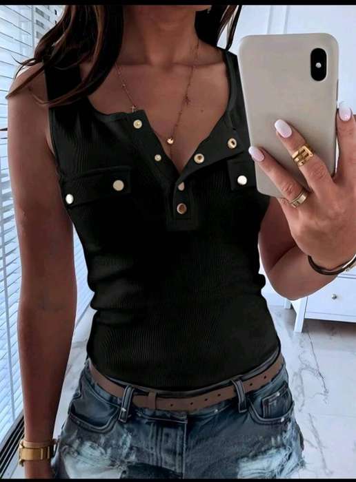 Black Top: Large