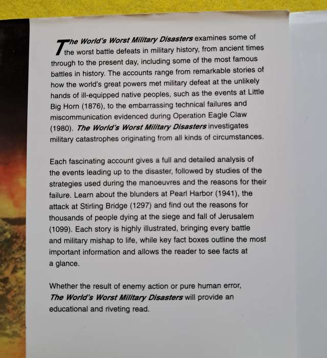 The World's Worst Military Disasters -Chris McNab