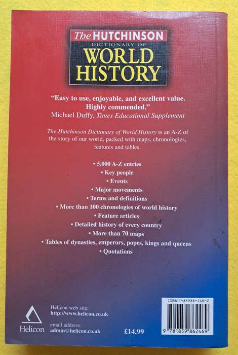The Hutchinson Dictionary of World History