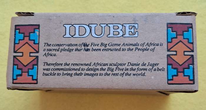 Danie de Jager designed African Belt Buckle