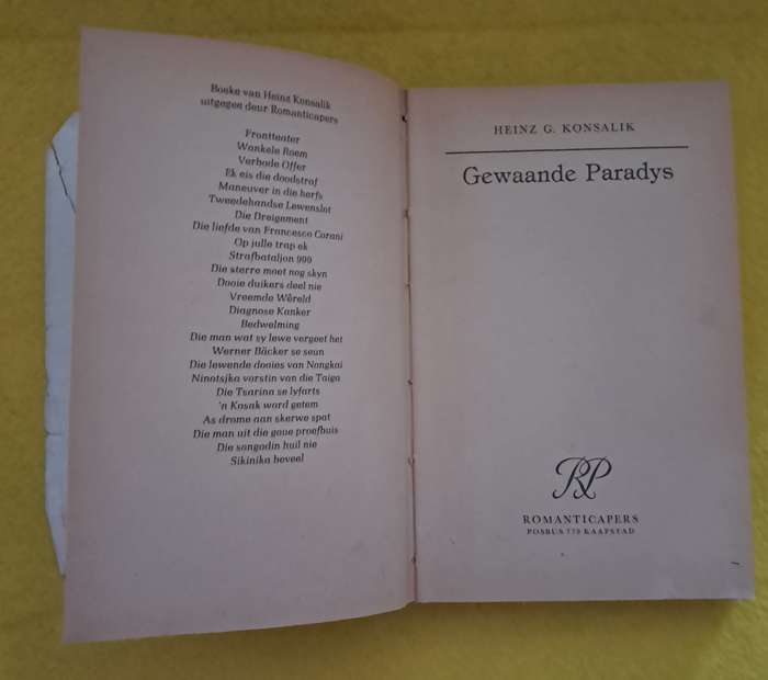 Gewaande Paradys - Heinz G. Konsalik