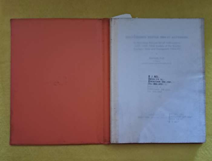 Volkswagen Beetle 1954-67 Autobook - Kenneth Ball