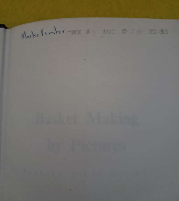 Basket Making by Pictures - Barbara McKay