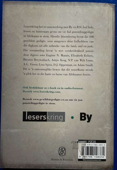 Die Gewildste Afrikaanse Gedigte
