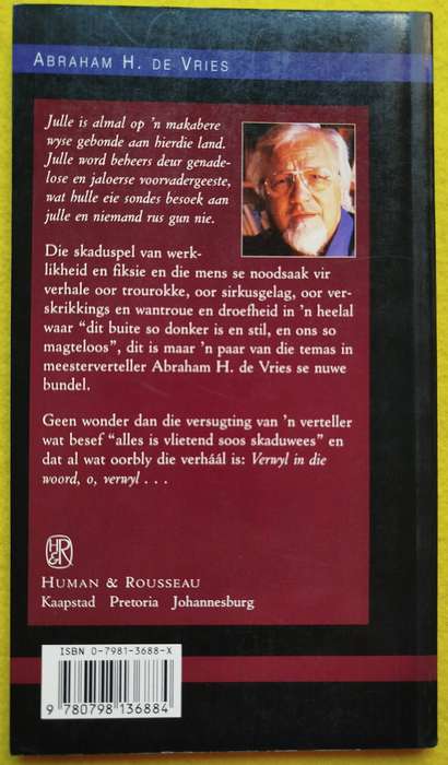 Skaduwees tussen skaduwees - Abraham H. de Vries