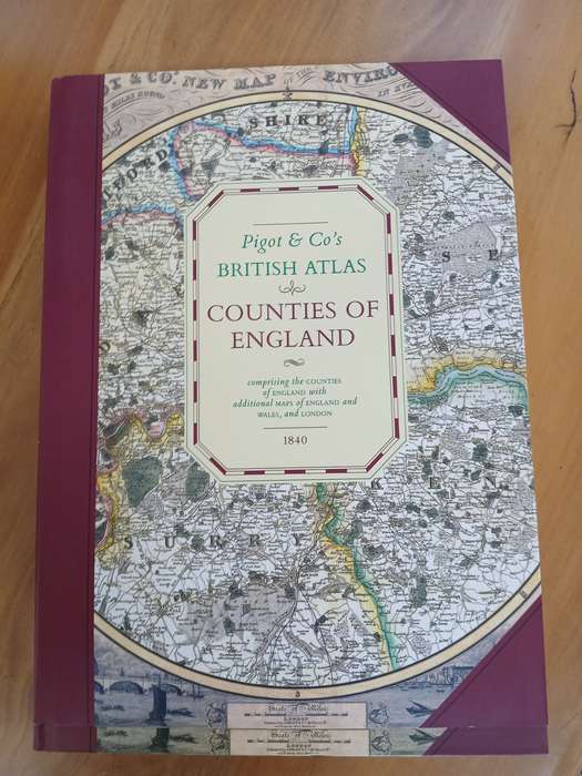 Pigot & Co's British Atlas  Counties of England