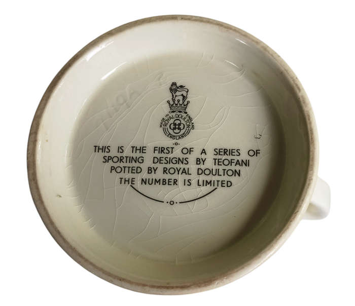 Limited Royal  Royal Doulton Tankard-Grand National Winner Coronation Year 1937 - H 14 cm-BD 11 cm
