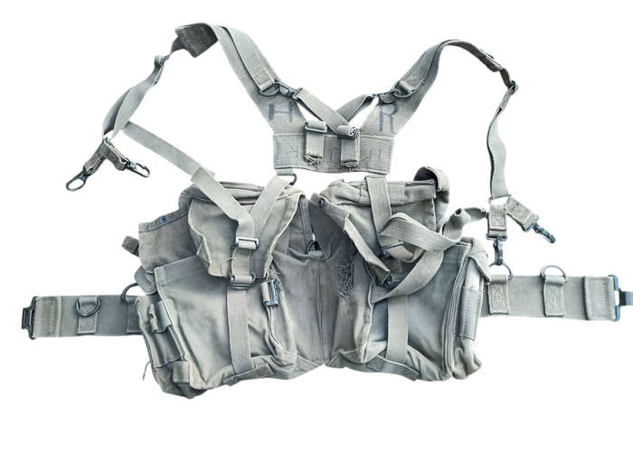 SANDF 70/80's canvas webbing and pouches in good condition