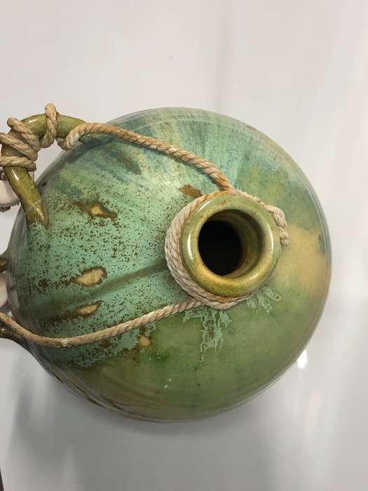 LARGE VINTAGE POTTERY VASE - 43CM