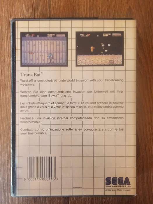 TransBot (Sega Master System)
