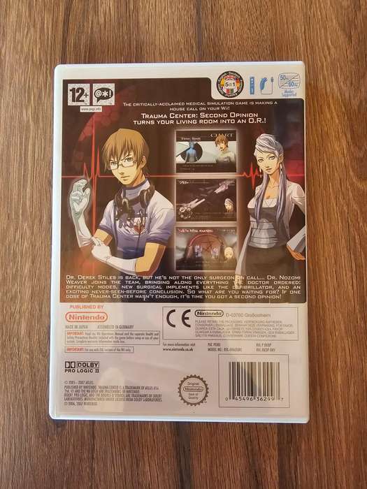 Trauma Center: Second Opinion (Wii, Wii U)