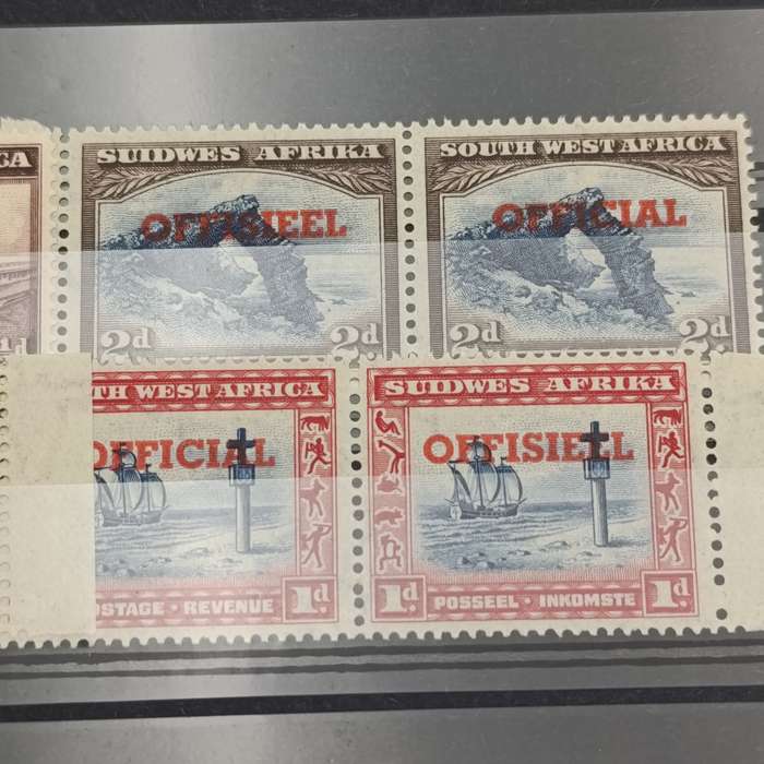 Stamps South Africa SACC 23 - 26 hinged mint pairs