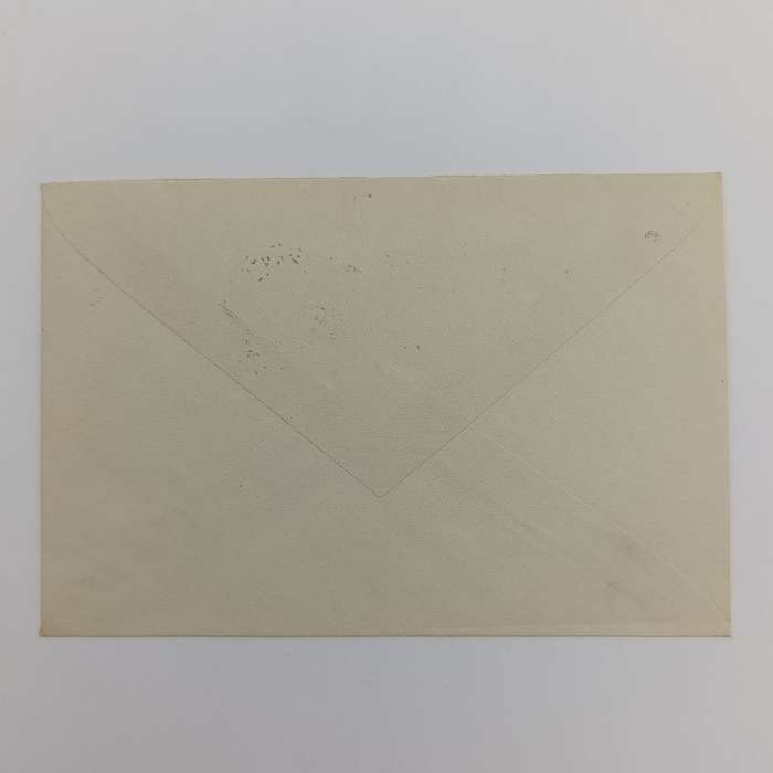 Air mail cover Blackawton Devon to Birmingham with 1 penny control pair cancelled 24 Sept 1934