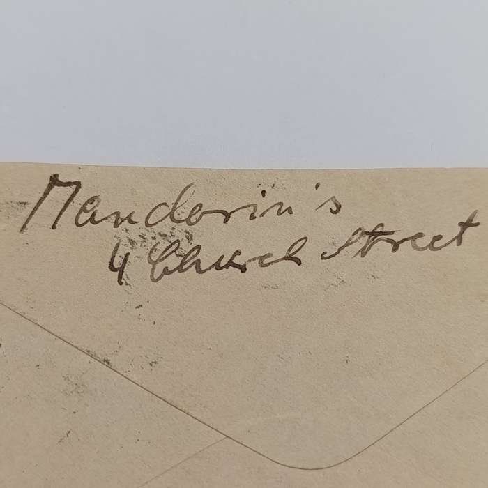 Air mail cover from Cape Town South Africa to Hamburg Germany 26 February 1935