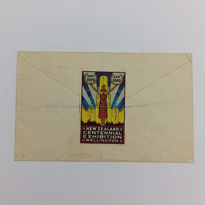 Registered Air Mail cover from Palmerston North New Zealand to Johannesburg South Africa