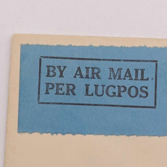 Airmail cover Cape Town to Johannesburg South Africa with 4d stamp cancelled