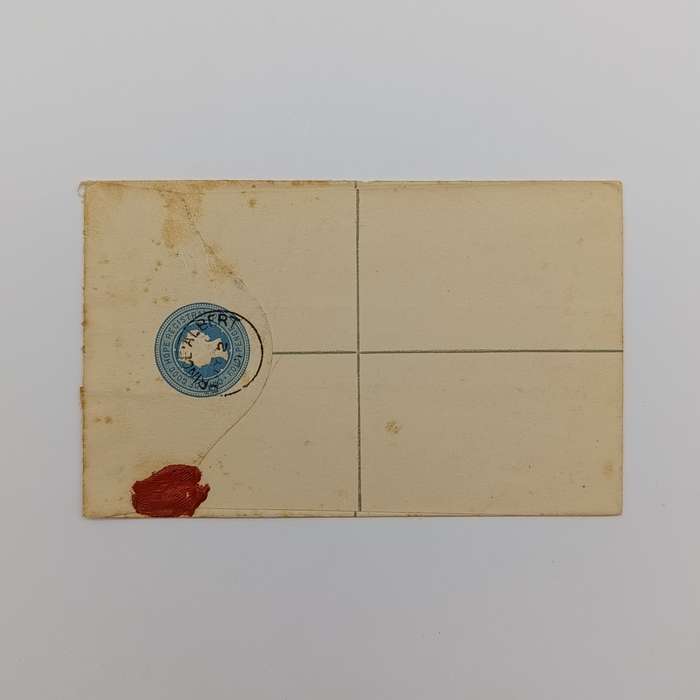 Postal Cape of Good Hope Boer War Period Registered Censor cover from Pince Albert South Africa
